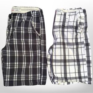 American Eagle Plaid Short Bundle, men’s 33